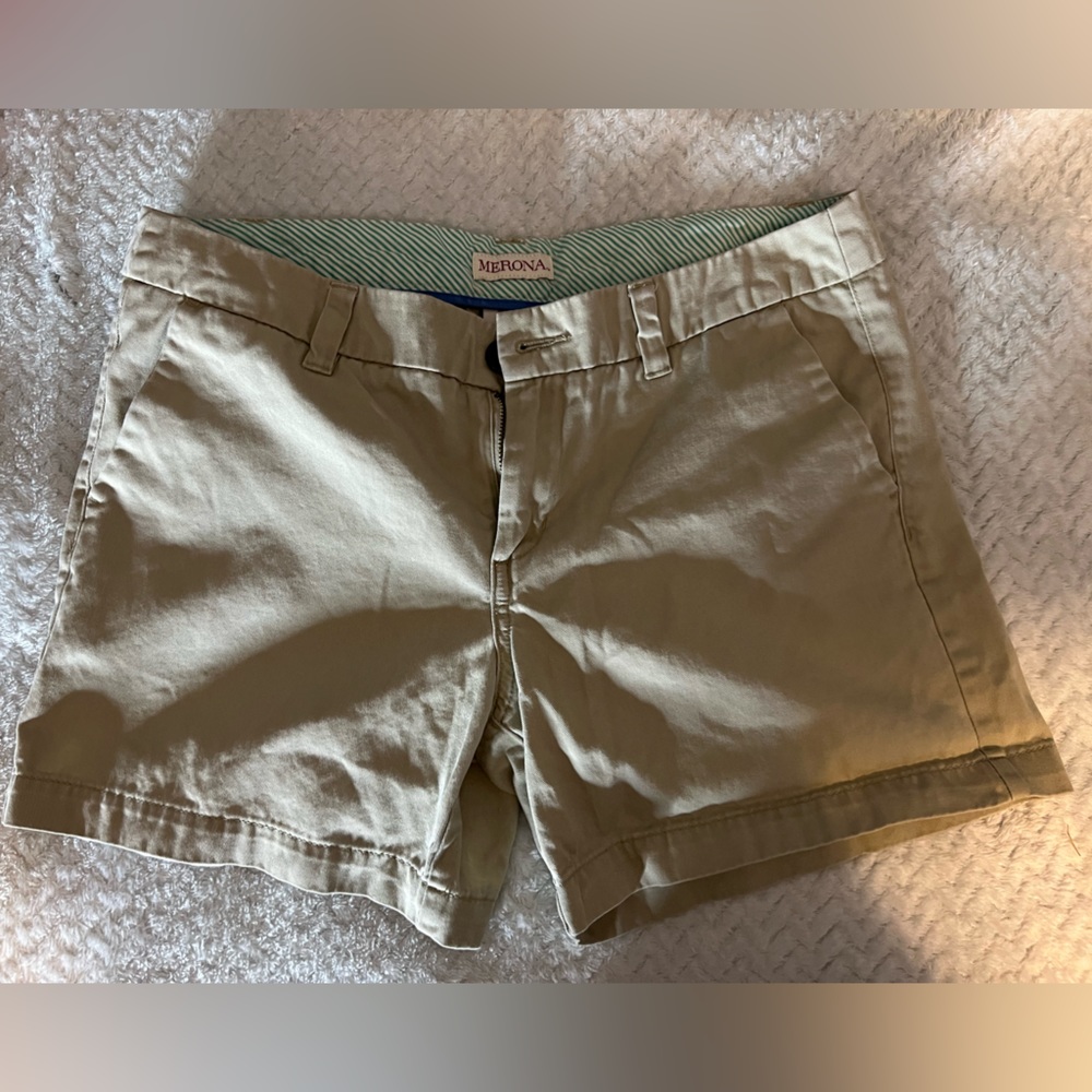 Menora Brand Khaki Shorts